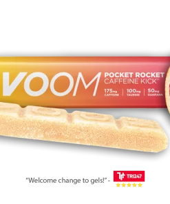 VOOM Caffeine Kick Pocket Rocket Energy Bar Grapefruit