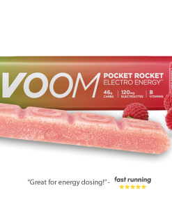 VOOM Electro Energy Pocket Rocket Energy Bar Raspberry